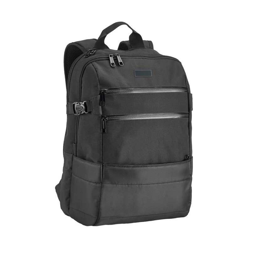 Mochila Zippers Plate para Notebook com Placa de Gravação