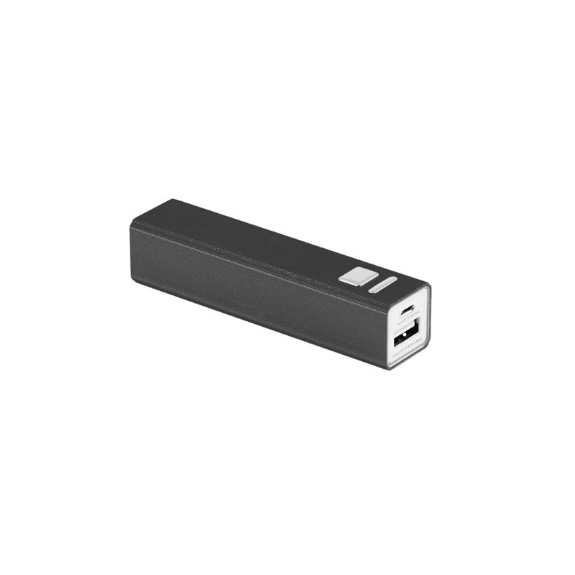 Power Bank Leo 2.200mAh em Alumínio