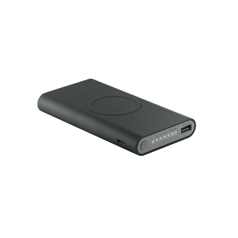 Power Bank Aldrin 10.000mAh Wireless Emborrachado