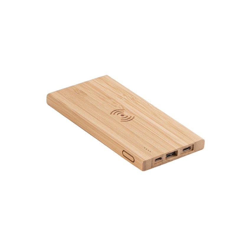 Power Bank Fitch Eco 5.000mAh de Bambu Wireless