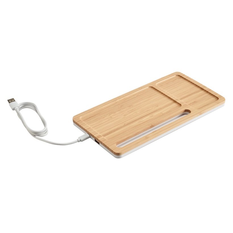 Organizador de Mesa Mott II com Carregador Wireless