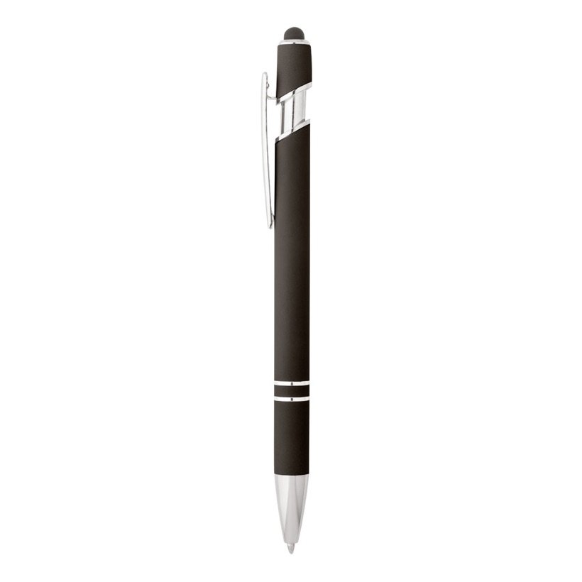 Caneta Esferográfica Emborrachada com Ponteira Touch Blanc