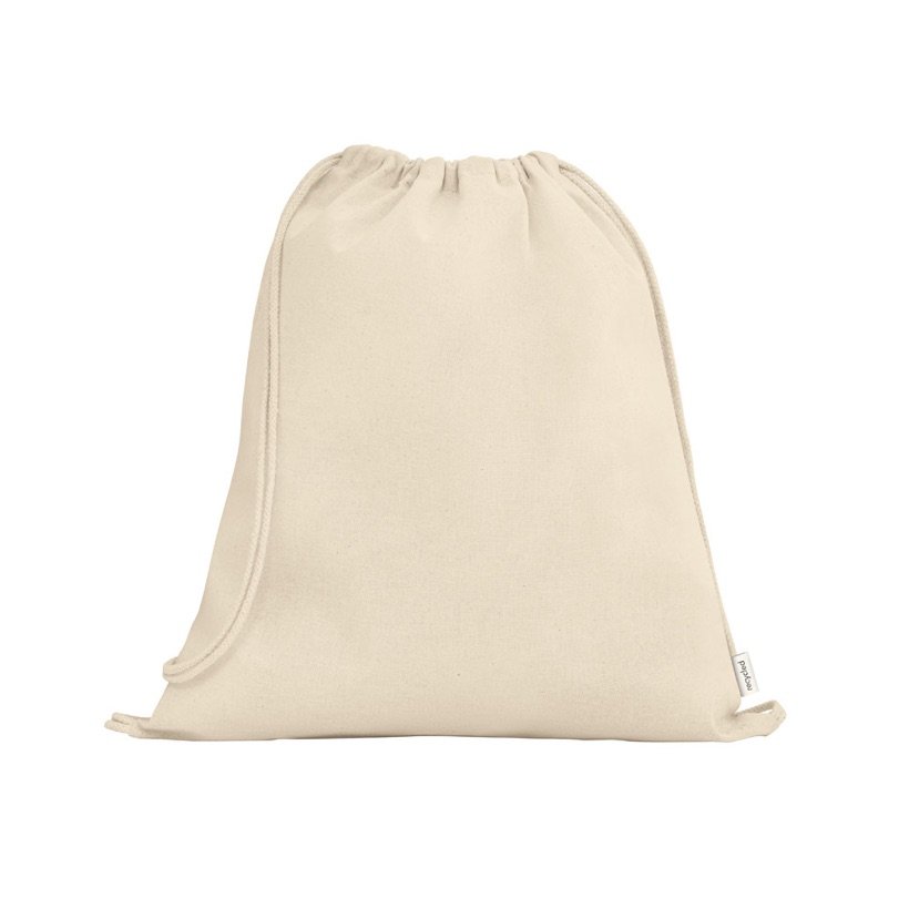 Sacola Mochila Maiorca em Algodão Reciclado