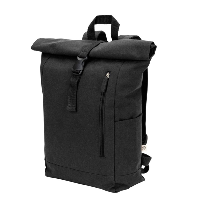 Mochila Roll Top Saint em Algodão Reciclado