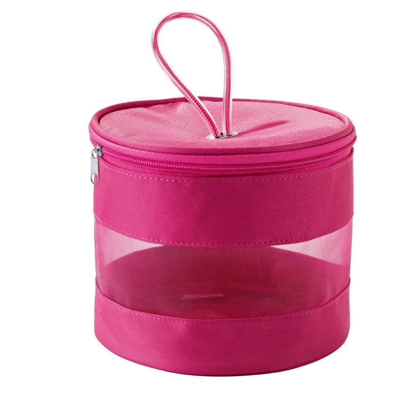 Necessaire em Microfibra e Tela Mesh Anjelica
