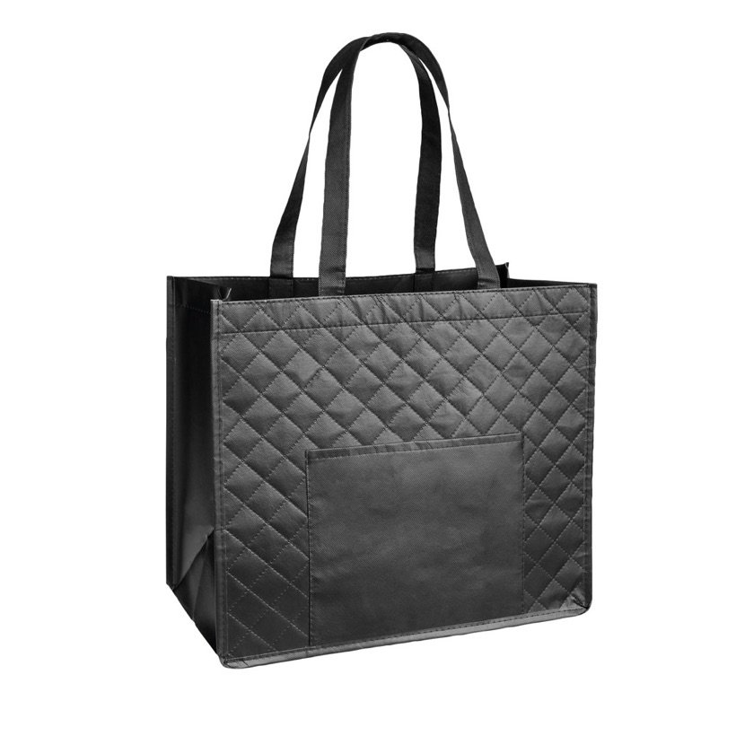 Sacola Laminada Arleta com Bolso Frontal