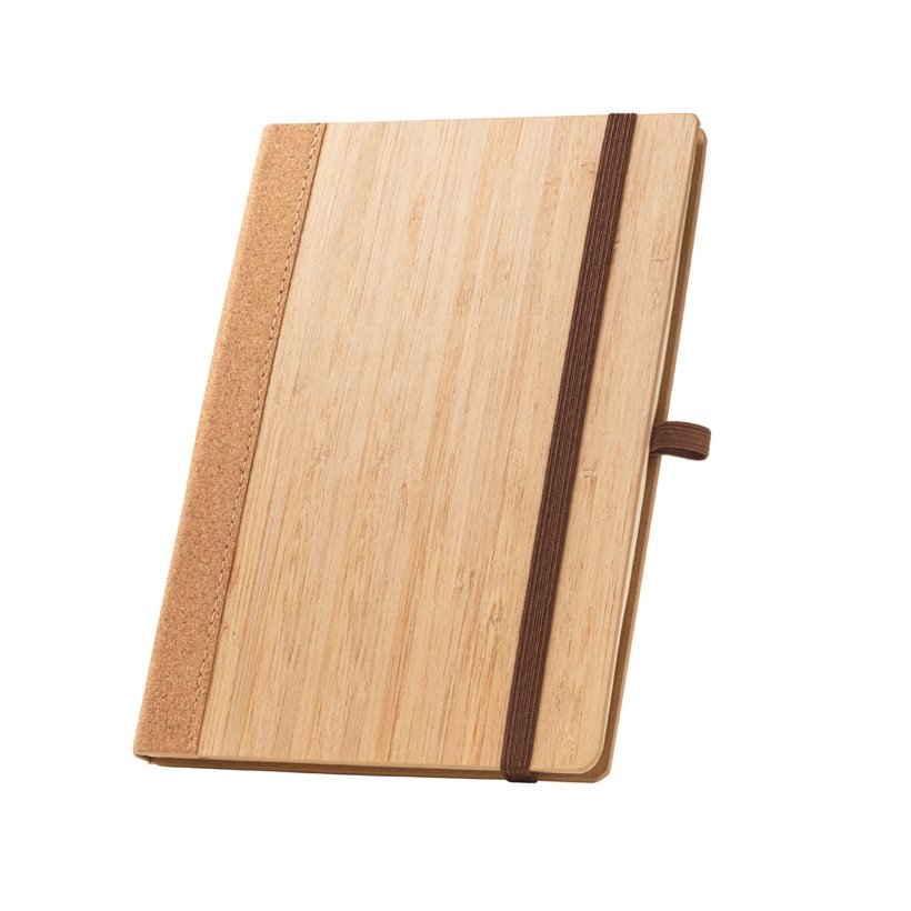 Caderno A5 de Bambu e Cortiça Orwell