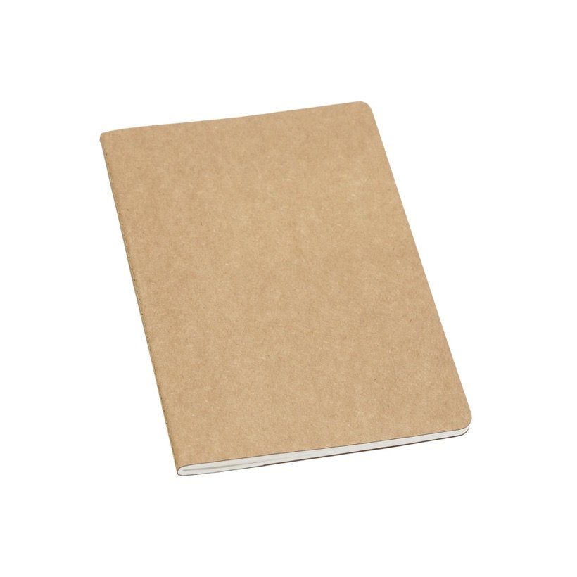 Caderno A5 Kraft com Bolso Interior Kostova
