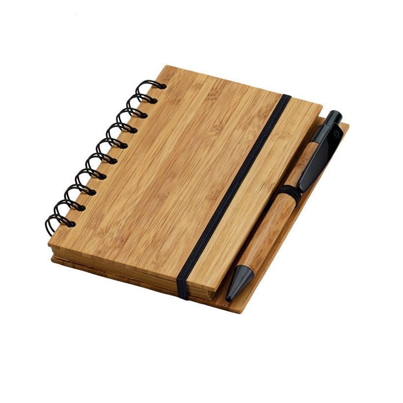 Caderno A6 Espiral de Bambu Dickens