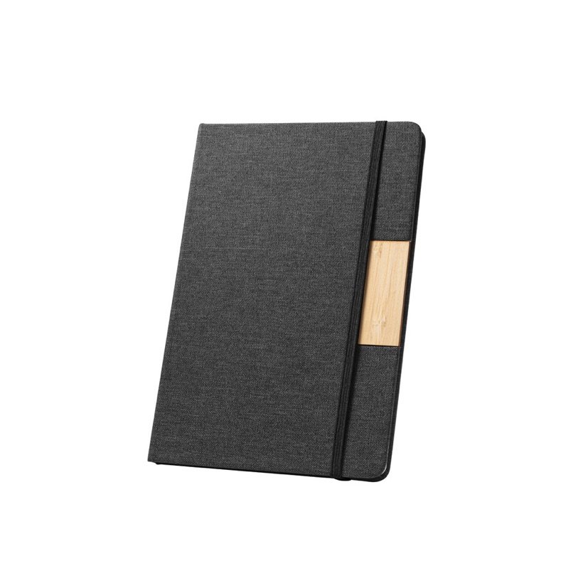 Caderno A5 com Detalhe em Bambu Márquez