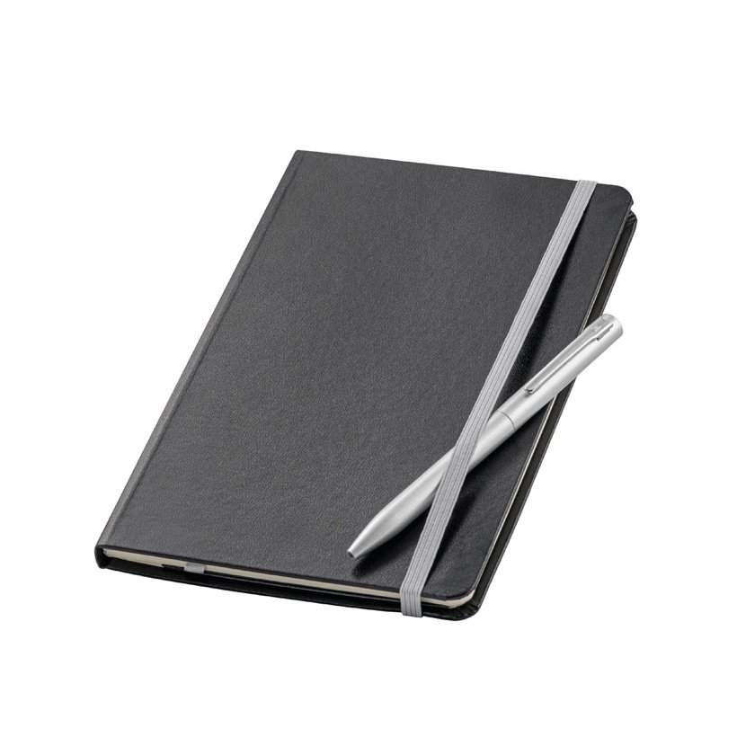Conjunto Caneta e Caderno A5 Moraes