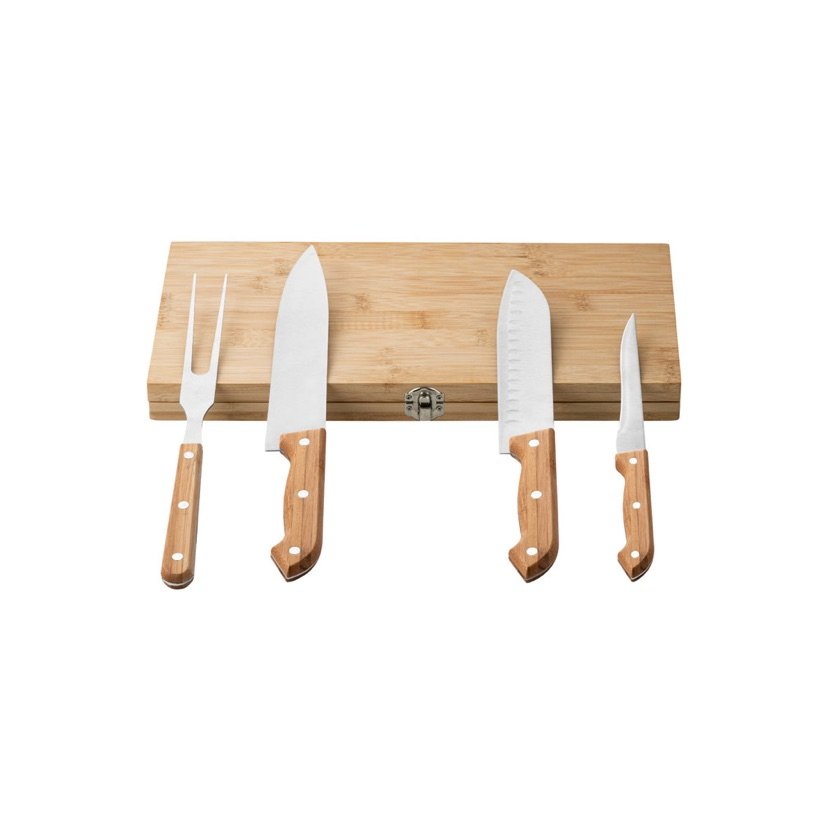 Kit Churrasco Koerper com 4 Utensílios