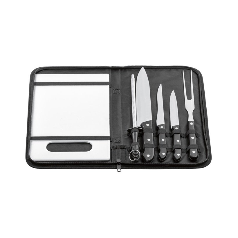 Kit Churrasco Botaly com Tábua e 5 Utensílios