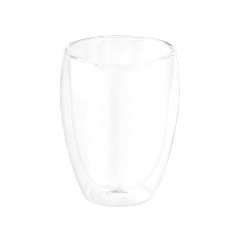 Copo de Vidro Machiato com Parede Dupla 350ml