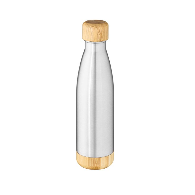 Garrafa Térmica Bromell L com Base de Bambu 800ml
