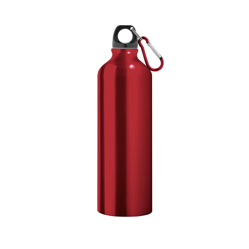 Squeeze de Alumínio Siderot com Mosquetão 800ml