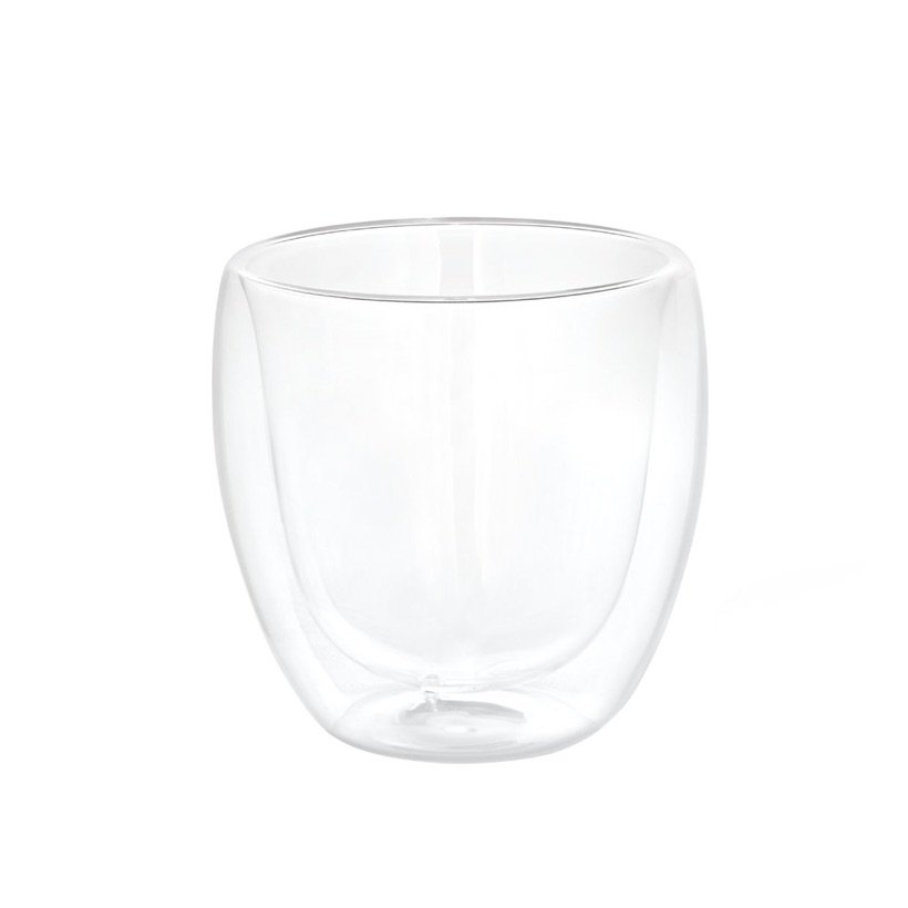 Copo de Vidro Americano com Parede Dupla 220ml