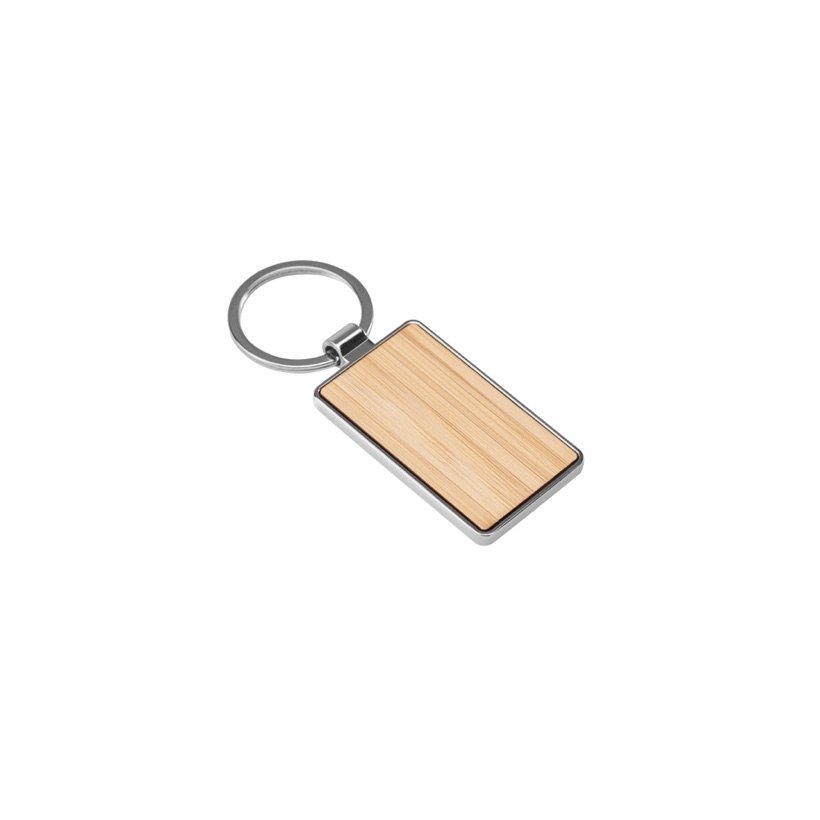Chaveiro Retangular em Zinco e Bambu Gaston Rectangular
