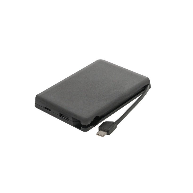 Power Bank Lattes 10.000mAh com Cabo Integrado