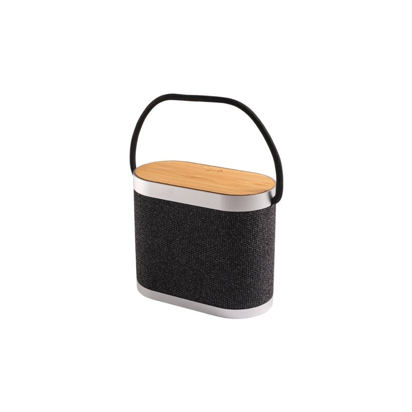 Caixa de Som Portátil 2 em 1 com Carregador Wireless Guetta