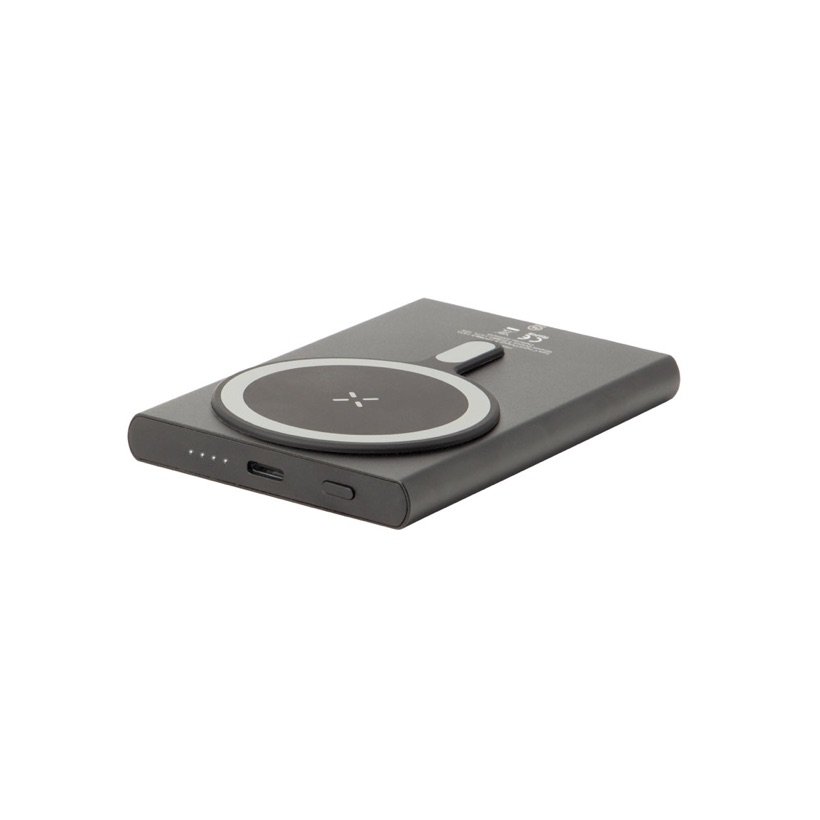 Power Bank Magnético Wright 5.000mAh com LED