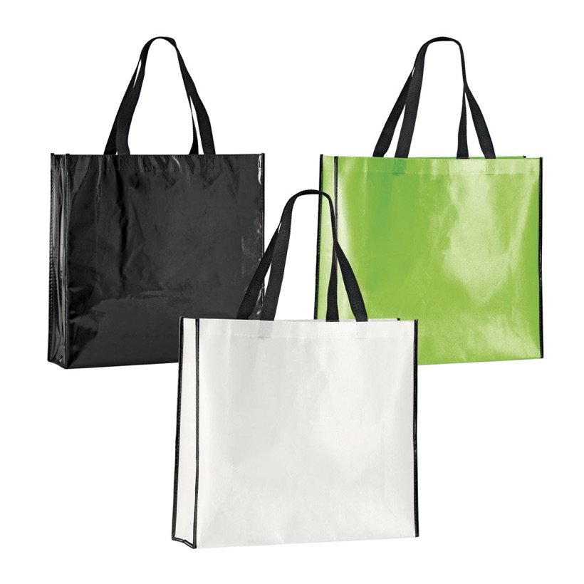 Sacola Laminada Brilhante Memphis — Conjunto