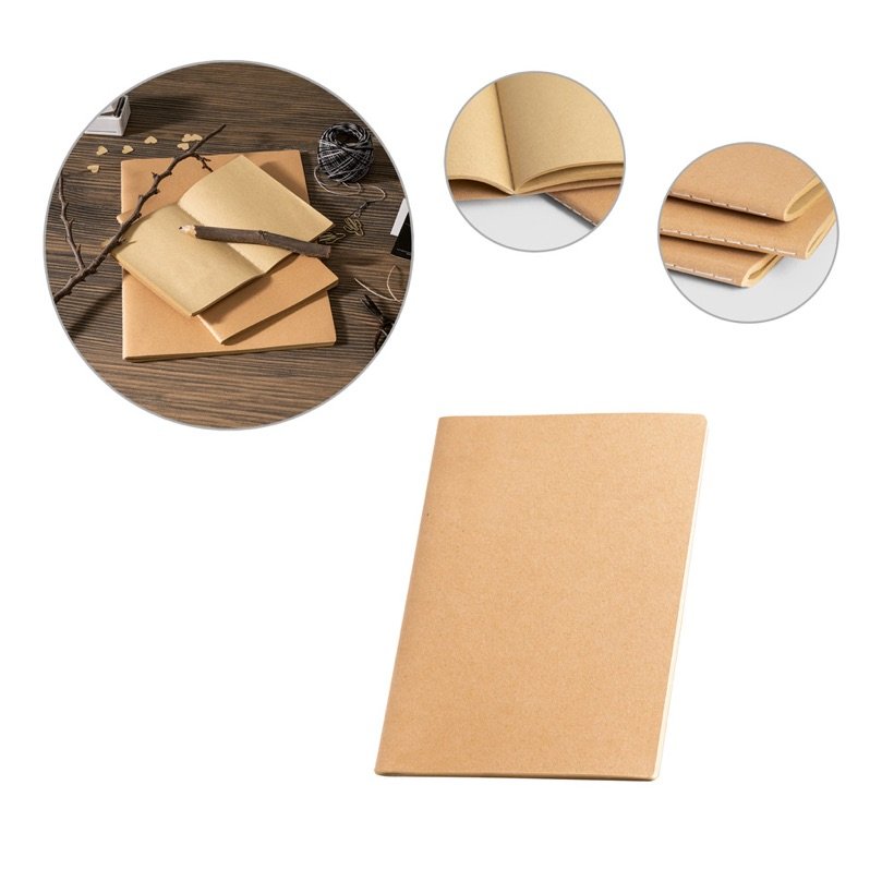 Caderno A5 Costurado Alcott II — Conjunto
