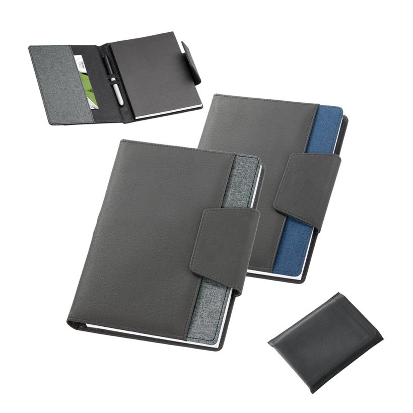 Capa com Caderno A5 Removível Russel II — Conjunto