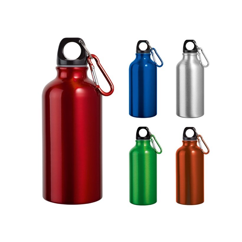 Squeeze Esportiva de Alumínio Landscape Metallic 400ml — Conjunto