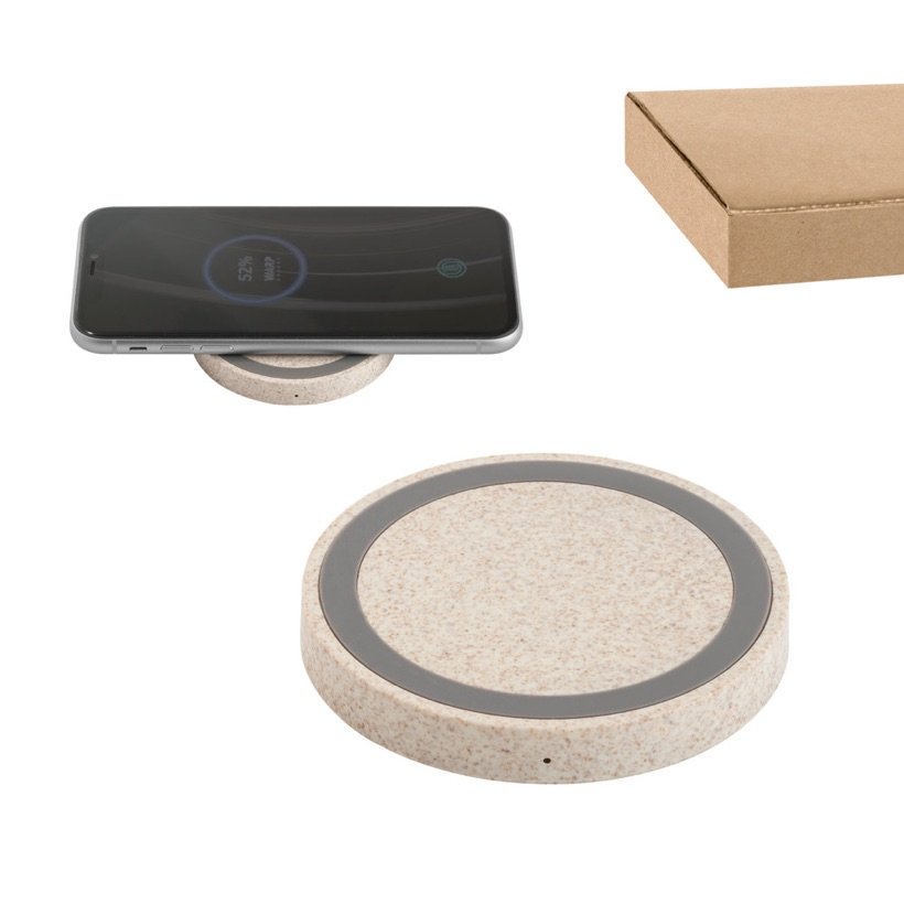 Carregador Wireless Cuvier II Circular — Conjunto