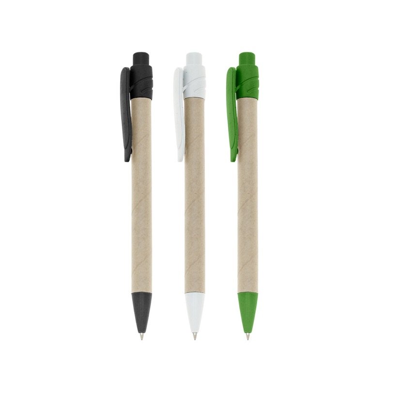 Caneta Esferográfica Masai em Papel Kraft — Conjunto