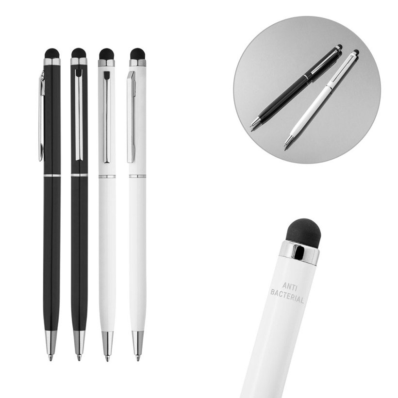Caneta Esferográfica Antibacteriana Kaylum — Conjunto