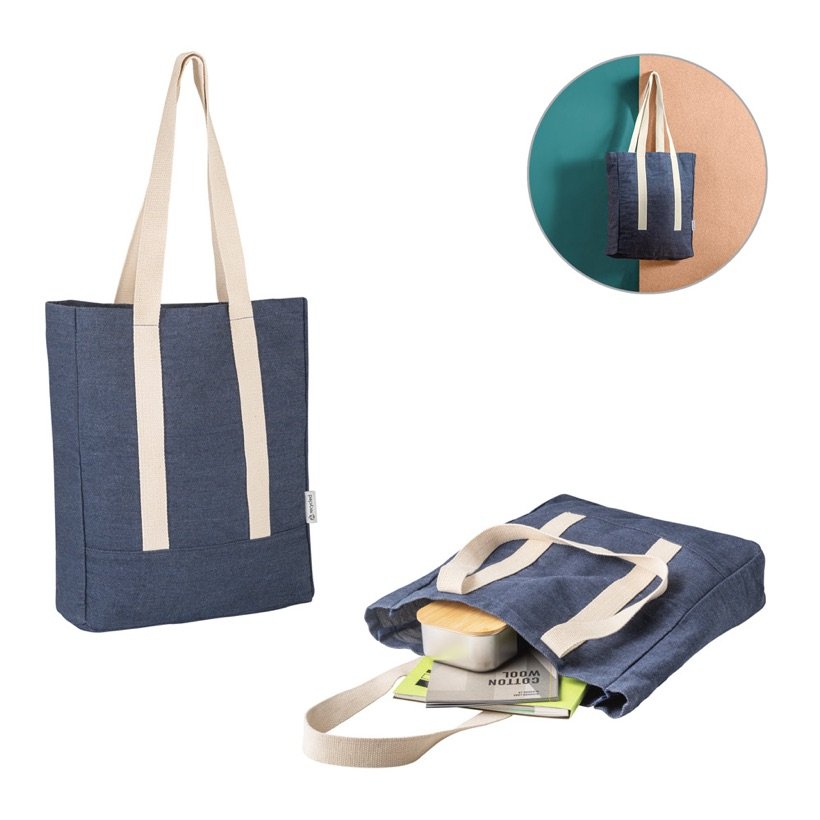 Saco Casual Denim para Compras — Conjunto