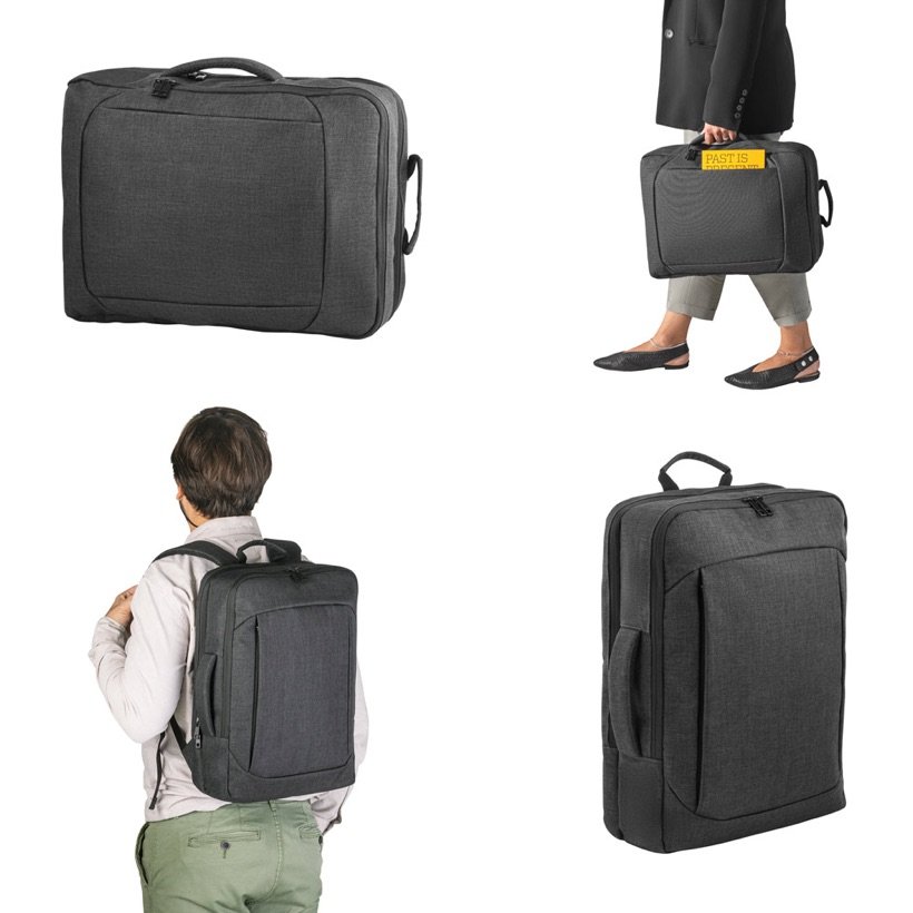 Mochila Híbrida Alexandria 2 em 1 — Conjunto