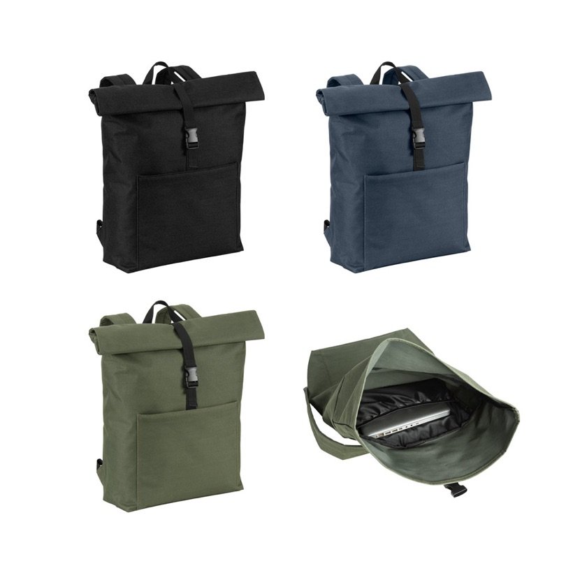 Mochila Roll Top Atenas para Notebook — Conjunto