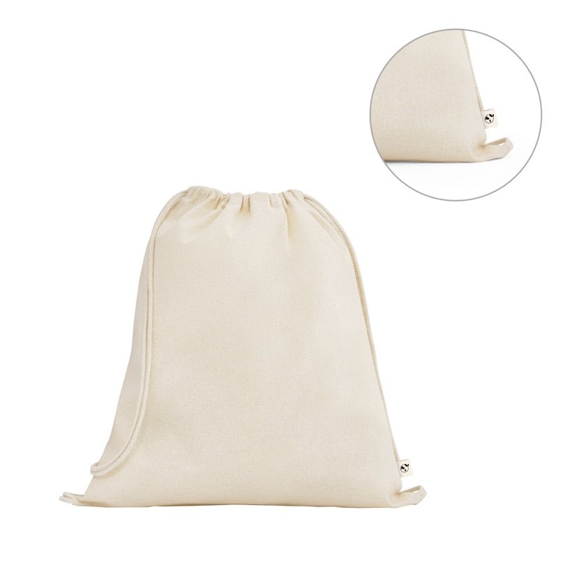 Sacola Mochila Belize em Algodão Orgânico — Conjunto