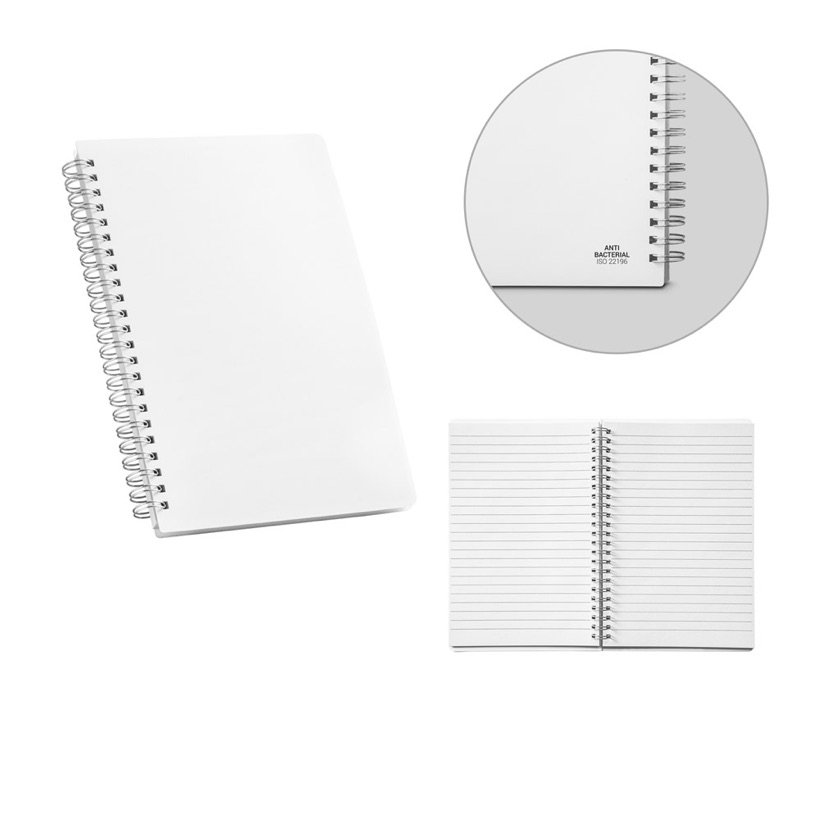 Caderno A5 Antibacteriano Coben — Conjunto
