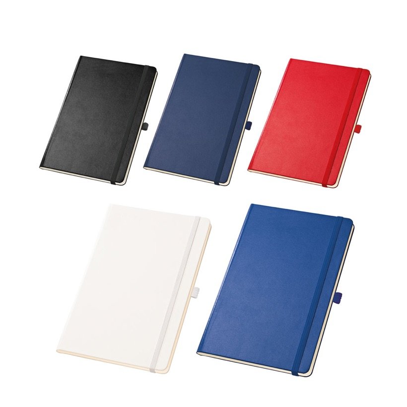 Caderno A5 Liso com Bolso Interior Chamberi — Conjunto