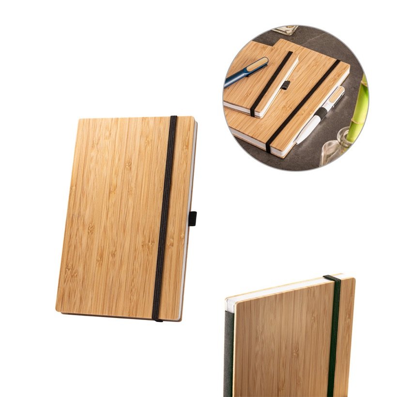 Caderno de Bolso Bambu Buarque Pocket — Conjunto