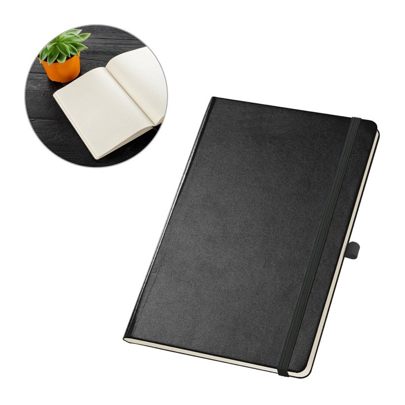 Caderno A5 Pontilhado em PVC Carre — Conjunto