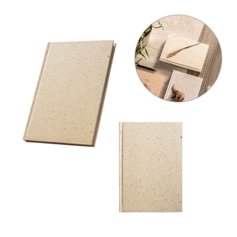 Caderno A5 de Cevada e Algodão Reciclado Barleypad — Conjunto