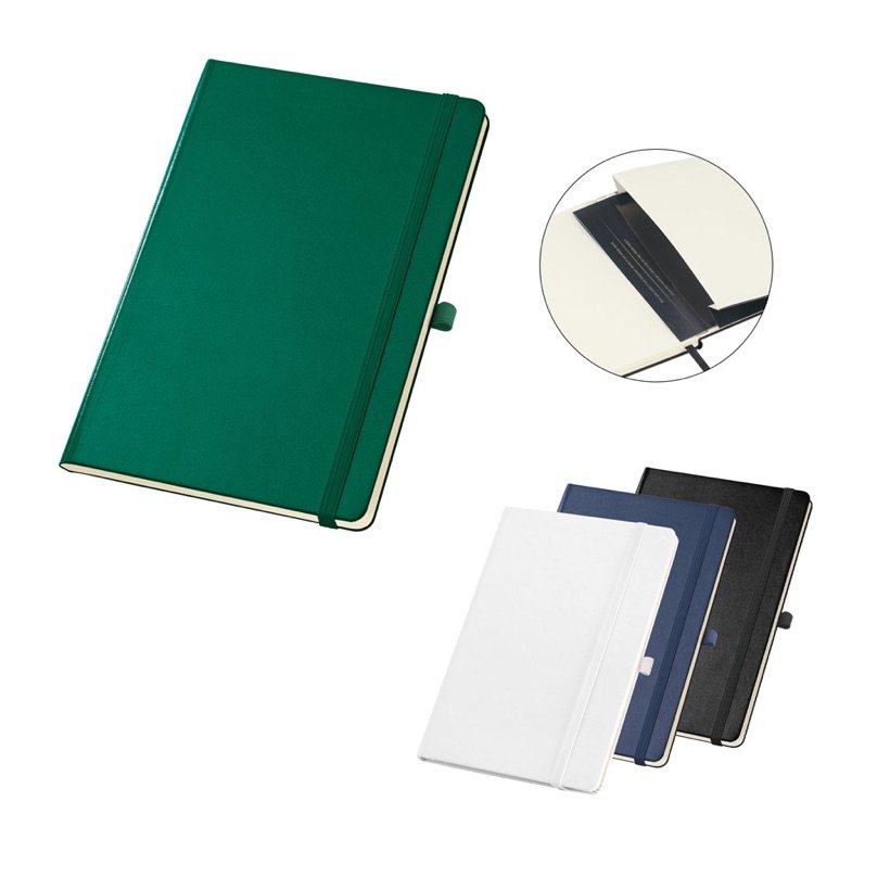 Caderno B6 Liso com Bolso Interior Chamberi — Conjunto