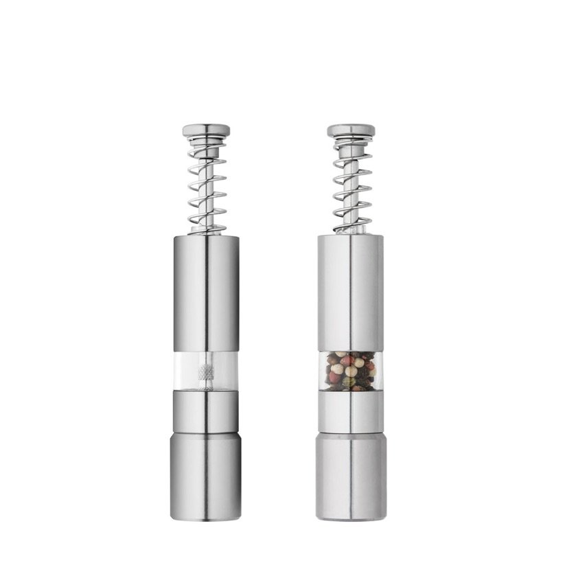 Saleiro e Pimenteiro Smartpepper em Aço Inox — Conjunto