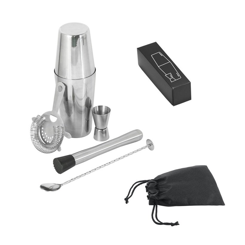 Set de Coquetel em Aço Inox Bramble — Conjunto