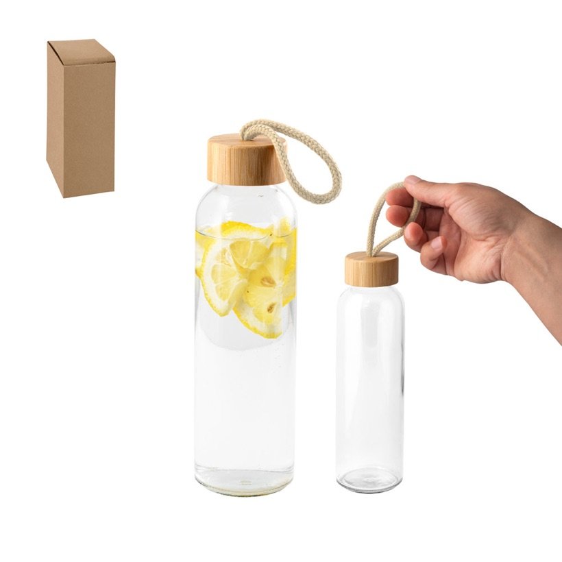 Squeeze Soler Bambu para Sublimação 500ml — Conjunto