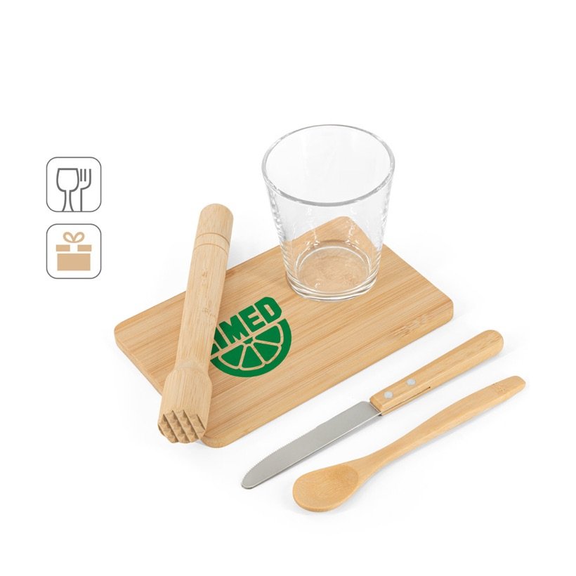 Kit para Caipirinha em Bambu Kratena — Conjunto