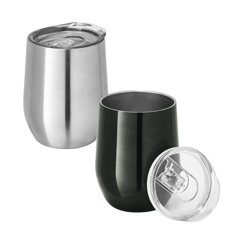 Copo Térmico Ronde com Tampa Deslizante 400ml — Conjunto