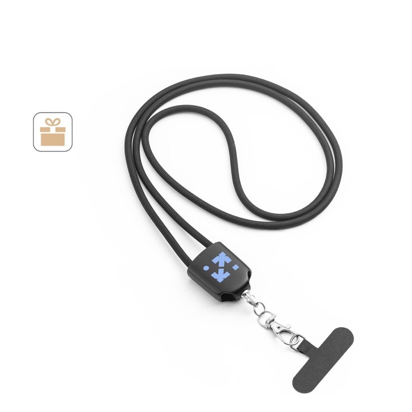 Lanyard com Suporte para Celular Zewail — Conjunto
