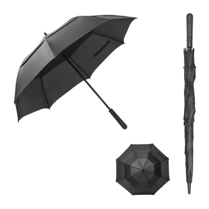 Guarda-Chuva Reciclado Automático Gavin 27.5" — Conjunto
