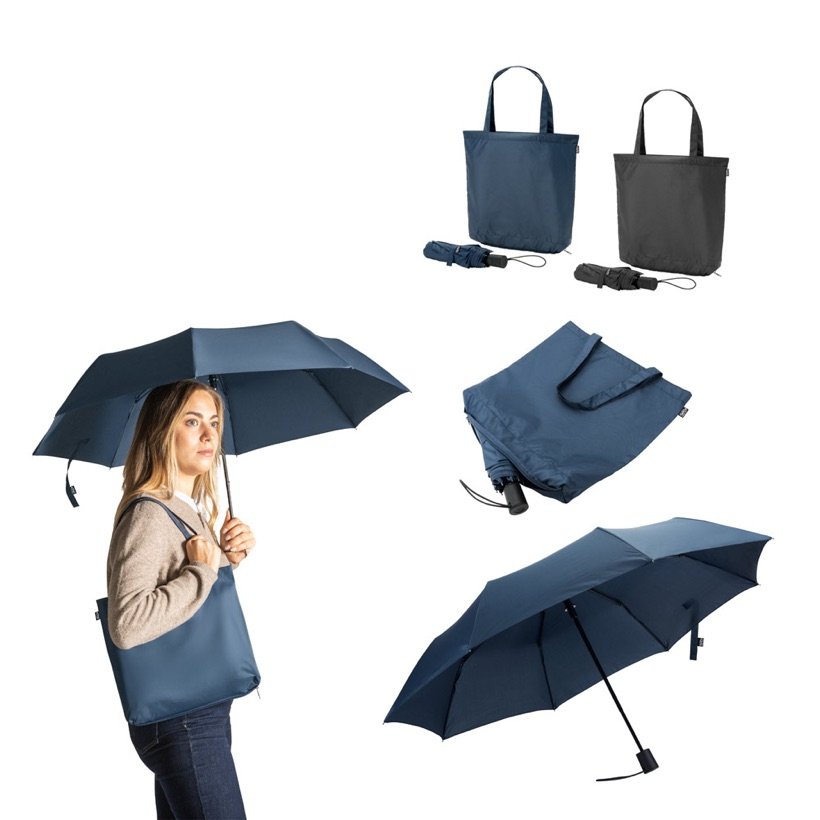 Guarda-Chuva 2 em 1 com Sacola Skylar — Conjunto